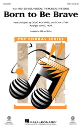 Born to Be Brave SAB choral sheet music cover